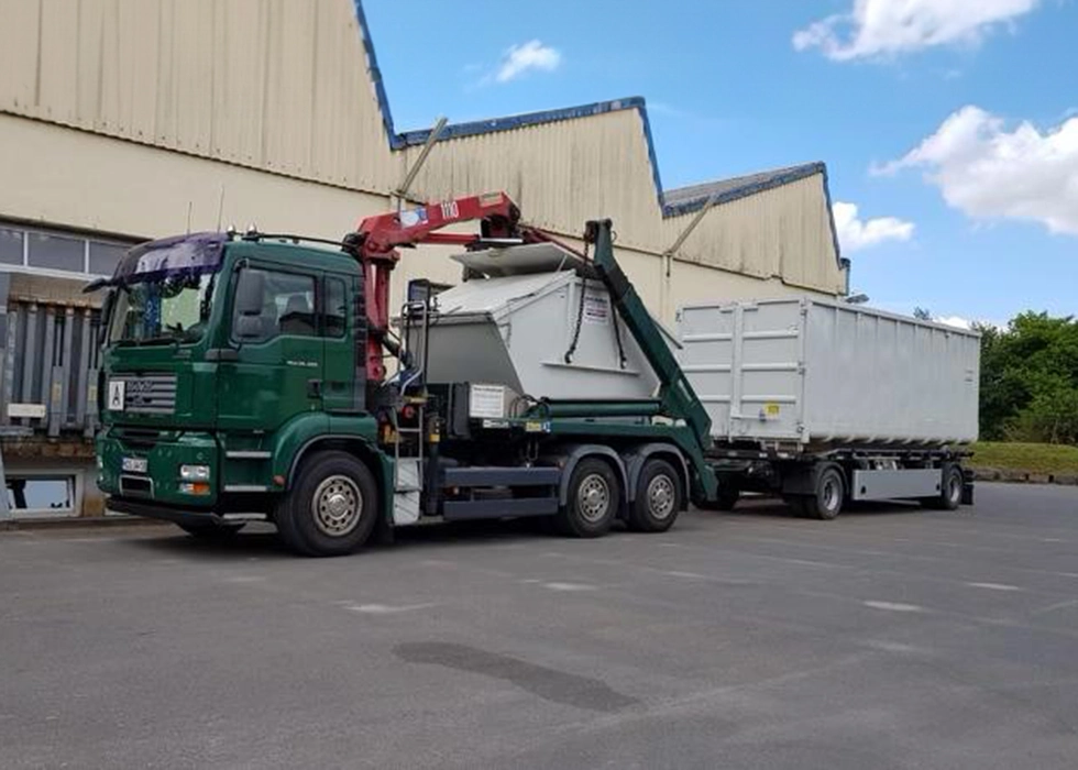 Ignaz Wagner LKW mit Containeranhänger